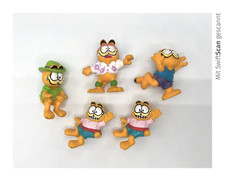 5x Garfield Figuren Konvolut