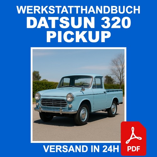 Werkstatthandbuch datsun 320 - datsun,
