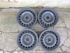 4x Stahlfelgen 7x16 ET39 LK