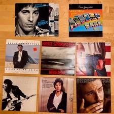 Bruce Springsteen 8 Stck. Vinyl LPs guter Zustand!! Sammlung siehe Foto!