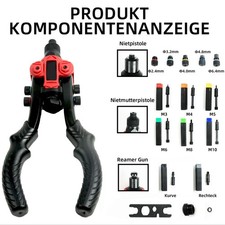 3-in-1 Nietmutternzange Set