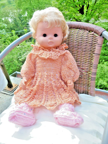 Große ddr puppe 63cm groß - 63cm,