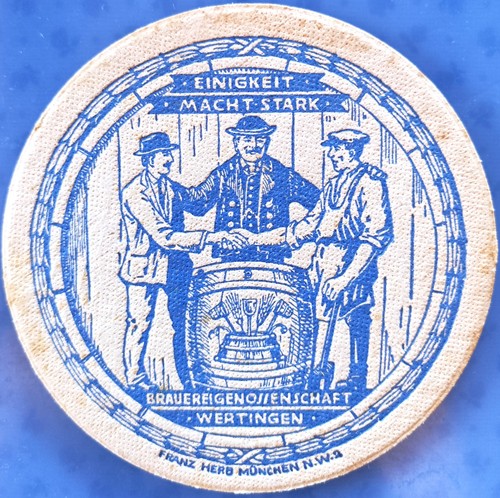 Alter bierdeckel - bierdeckel, vk