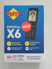 AVM FRITZ!Fon X6 schwarz DECT Telefon Schnurlos Farbdisplay 