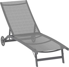 Outsunny Sonnenliege Mit