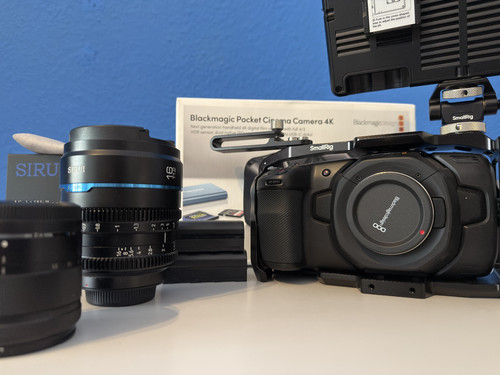 Bmpcc komplett set - 4k, komplett-set