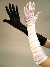 Satinhandschuhe 40 cm