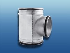 Wickelfalz T Stück T-Verbinder mit Lippendichtung für Wickelfalzrohr