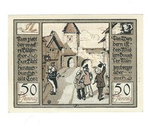 Notgeld - Quedlinburg - Musikantenserie zur 1000-Jahr-Feier -50 Pf-1922 - Bild 5