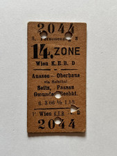 EK24, alte Fahrkarten, Bahn, Reichsbahn, Aussee-Oberhaus, Passau, 1903