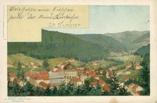 Ansichtskarte St. Blasien 1899