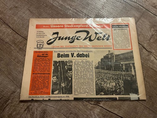 Zeitung junge welt ddr - welt,