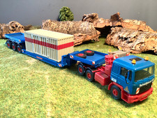 Kibri Tieflader Schwertransport Container MAN Zugmaschine Schmidtbauer 1:87 H0