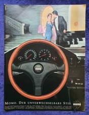 Momo Lenkräder .... originale aus Werbung 1990