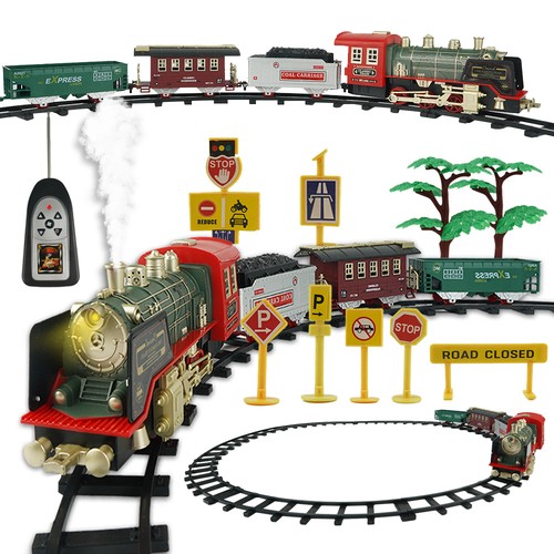 Elektrischer eisenbahn zug - eisenbahn,