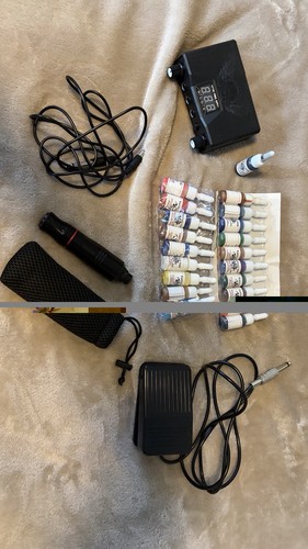 Tattoo maschine set mit - tattoo,