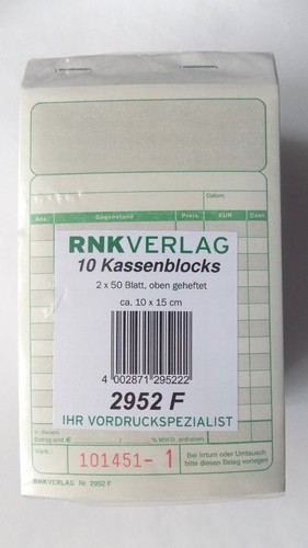 Stück rnk 2952f - 10,