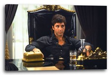Lein-Wand-Bild: Scarface Tony