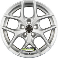 Borbet Y crystal silver 8x18