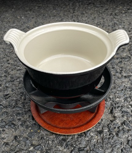 Creuset enemaled black - #14,