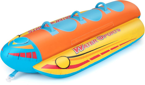 Gymax bananenboot wassersport - gymax, bananenboot,
