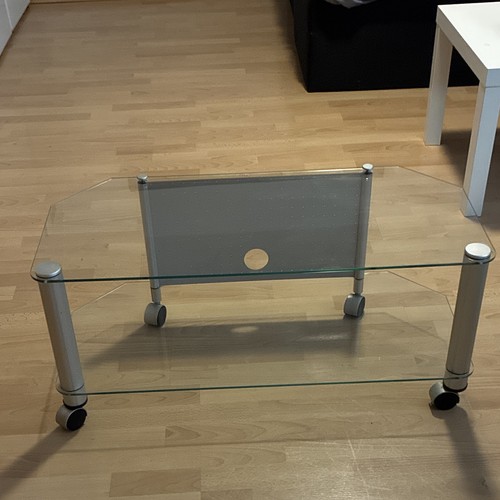Glas couchtisch 90x40x40 - couchtisch,