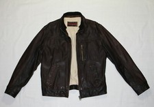 LLOYD Herren Übergangsjacke Lederjacke. Dunkelbraun. Gr.50. Selten TOP,NP: 399 €