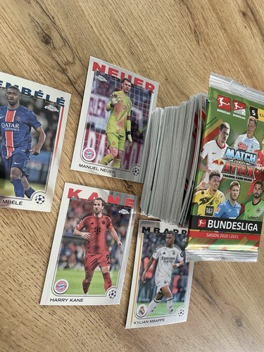 Topps 100 fußball karten - topps,