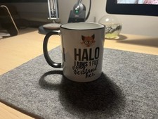 Coole Kaffeetasse “I bims 1 Fux” – lustiges Geschenk – Fuchs Motiv – Top Zustand