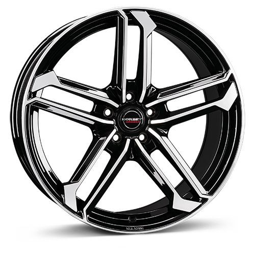 Borbet design atx black - 1x,