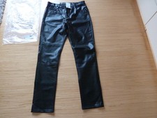 Lederimitat Hose Herren Gr. 30