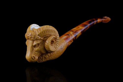 Widderkopf block meerschaum - widderkopf,