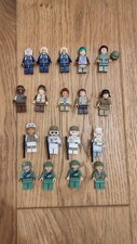 Lego Rebel Minifiguren, Hoth Rebel, Endor Rebel Trooper, Rebel Pilot, Endor Leia