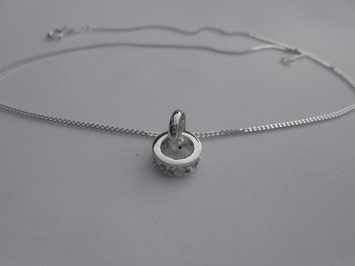 Taufring zirkonia kette 925 - taufring,