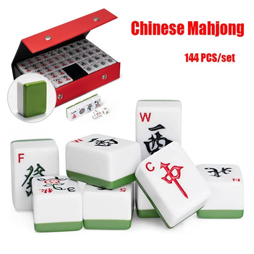 Mahjong set traditionelles - mahjong,