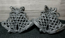 2 Christbaumkugeln--Glitter