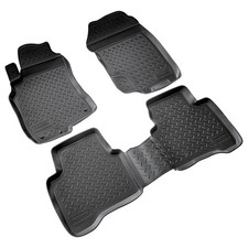 3D Gummi Fussmatten passend für Nissan X-Trail | T30 | BJ 2001-2007 | passgenau