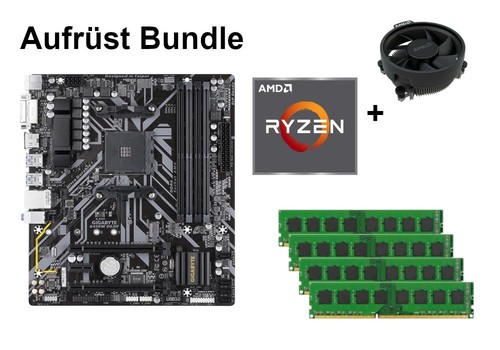 Bundle gigabyte b450m ds3h - ds3h, +