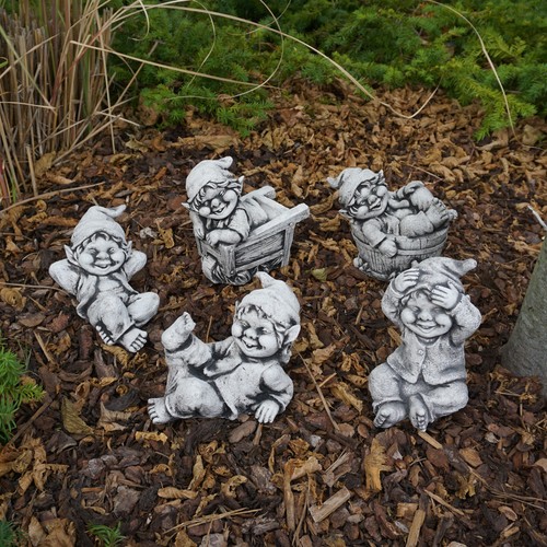 Gnom familie set wichtel - gnom,