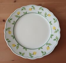 3 x Mitterteich Speiseteller, Durchmesser 26 cm, gelbe Rose