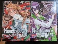 Highschool of the Dead Manga Band 1 und Band 2 Deutsch