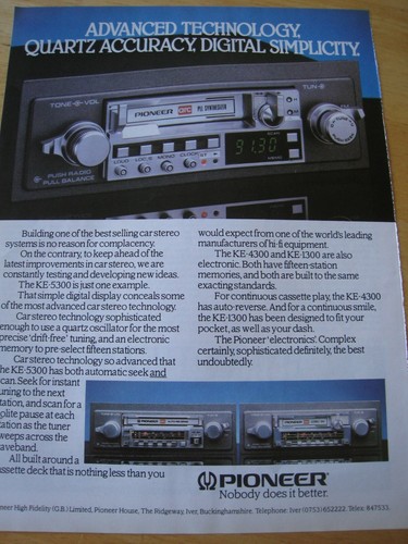 Pioneer advanced tech - pioneer,