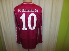 FC Schalke 04 Adidas Langarm Matchworn Trikot 2011/12 "GAZPROM" + Nr.10 Gr.L 