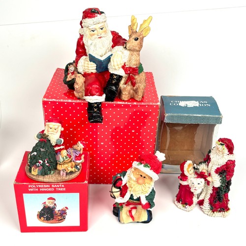 Weihnachtsmann figuren - 4x,