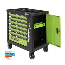 Werkstattwagen Werkzeugwagen Premium XXL 7 Schubladen unbestückt Seitentür
