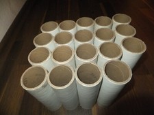 Versandrohr-Postrohre-Papprohr-Stabil-Zylinder-Basteln-Leer-19 Stück-14 cm