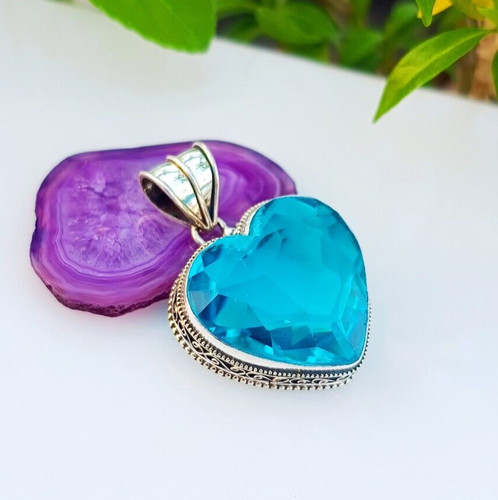 Blauer topas edelstein - blauer,
