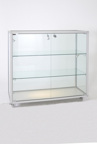 Thekenvitrine glasvitrine alu - glasvitrine,
