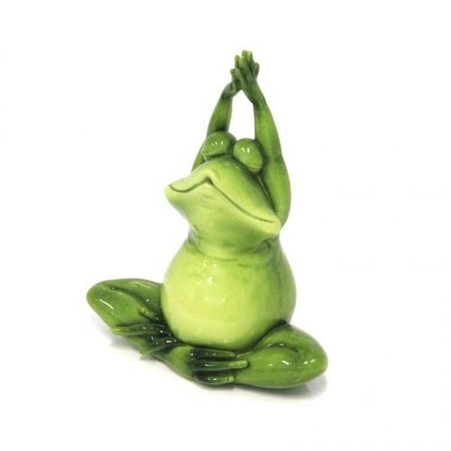 Yoga frosch figur - yoga,