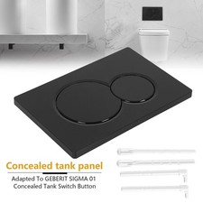 Drückerplatte WC Betätigungsplatte kompatibel für Geberit Sigma01 Vorwandelement